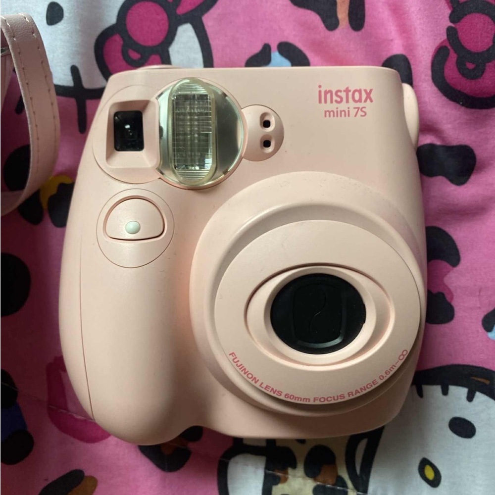 Instax Mini 7S Soft Pink Camera With 3 Films